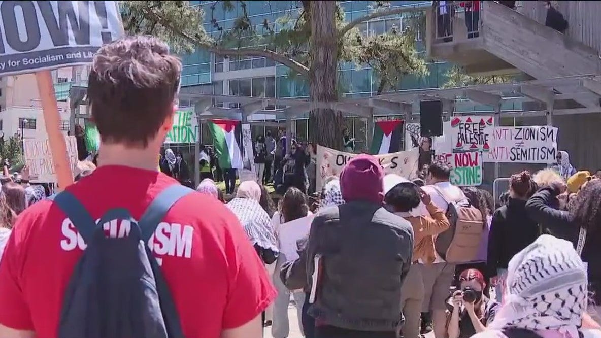 Trump threatens free speech on college campuses, arrest of 'Agitators'